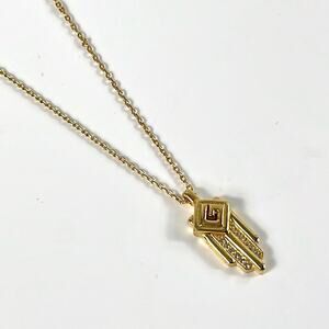 Givenchy Gold Pendant Necklace